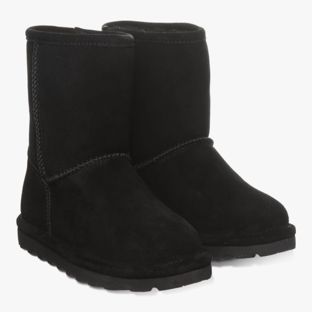 BearPaw Women's Black Winter Boots (also available in espresso brown)